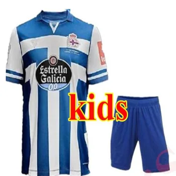 2020 para niños Kits Deportivo De La Coruña camisas casuales 2020 2021 Bebeto De Futbol De ocio Casual mejor camisetas De calidad