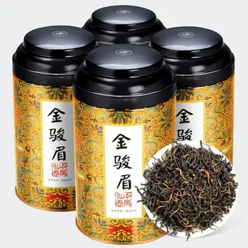 

2020 Wuyishan Jinjunmei Black Tea Authentic Luzhou Flavor New Tea for Clear Heat Warm Stomach and Poria Cocos Exquisite Canned