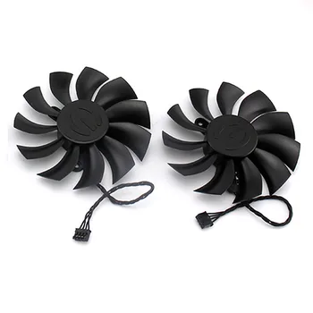 

Durable PLA09215B12H Graphics Card Fan Replacement Brushless Cooling Fan for EVGA GTX 1080TI FTW3 DT GAMING Accessories