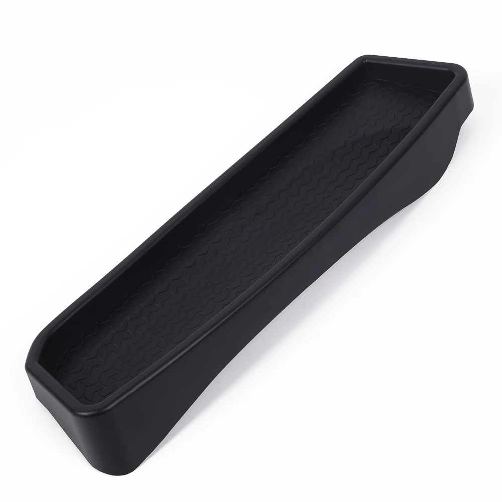 Матовый черный лоток для приборной панели ABS пластиковый органайзер для Jeep Wrangler JK 2011