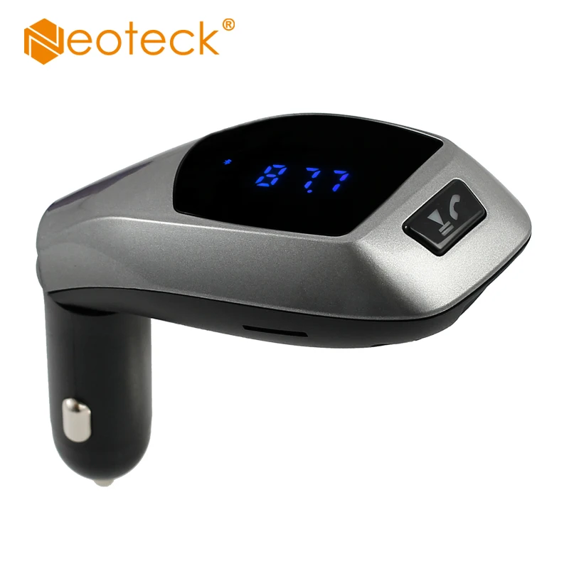 Neoteck Handsfree Bluetooth автомобильный беспроводной FM передатчик USB SD MP3-плеер беспроводной адаптер от tf-карты к автомобилю через fm-радио