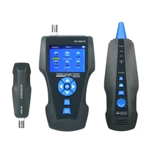 NF-8601S Многофункциональный сетевой кабель тестер ЖК-кабель Длина метр обрыв тестер RJ45 телефонная линия проверки