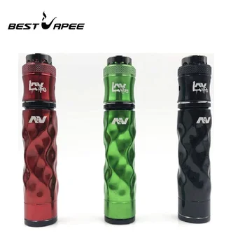 

New AV Medieval Gyres Mech Mod kit Vape Pen 18650 Battery 510 thread connection Mech Mod Brass Material Mechanical Mod vape mod