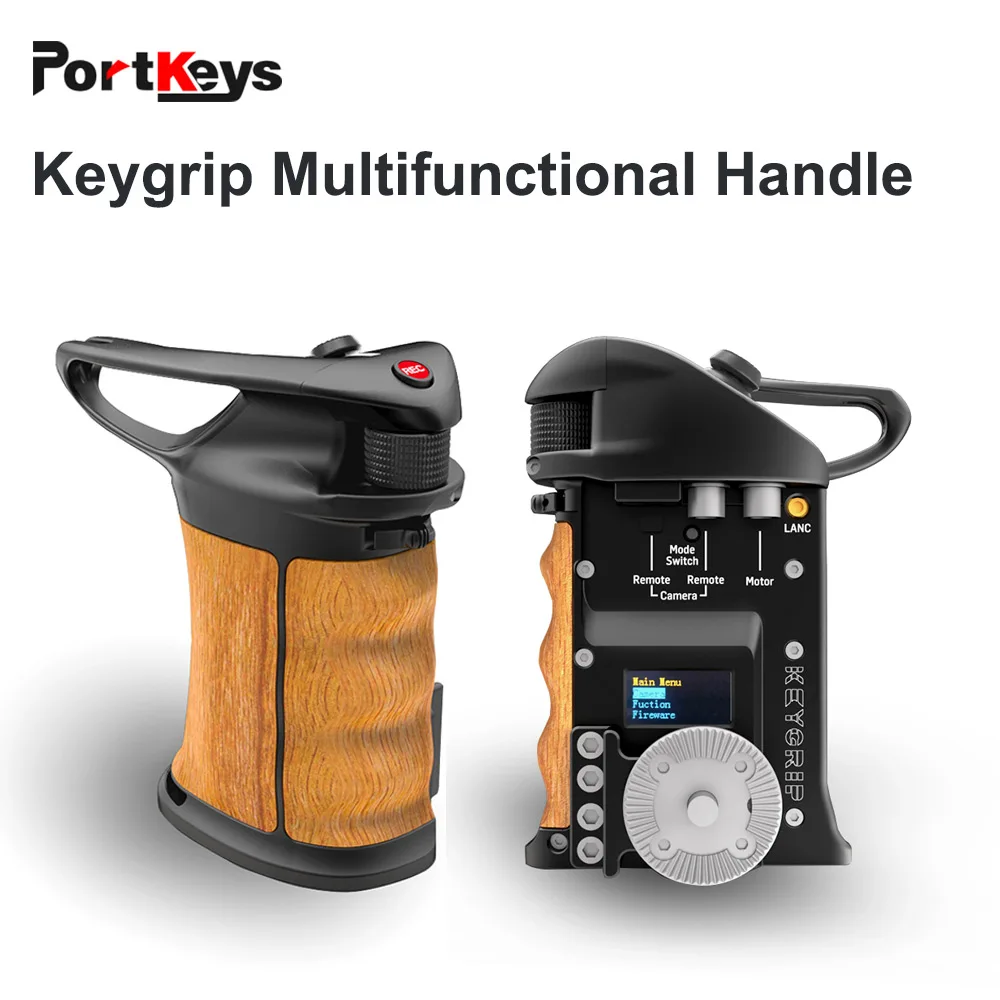 US $399.00 Portkeys KEYGRIP Focus Side Handle Control Hand Grip For Control Sony Canon Panasonic ZCAM RED TILTA Series Camera Accessories