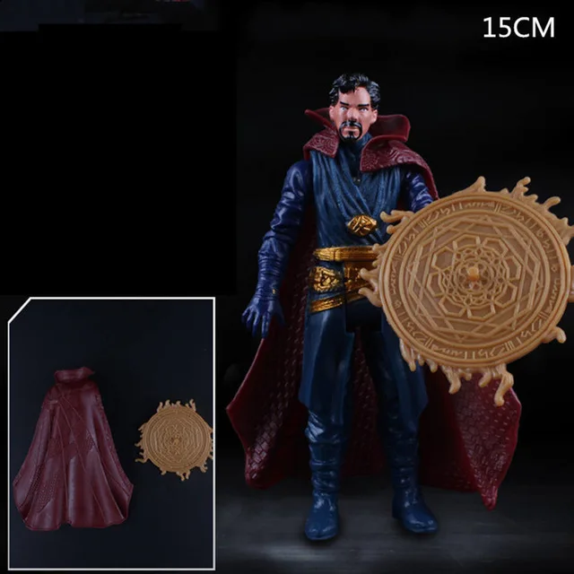 Doctor Strange Marvel Thor Iron Man Action Figure Toys Thanos Captain America Thor Spiderman Avengers Endgame Model Toys for Children - Цвет: Doctor Strange