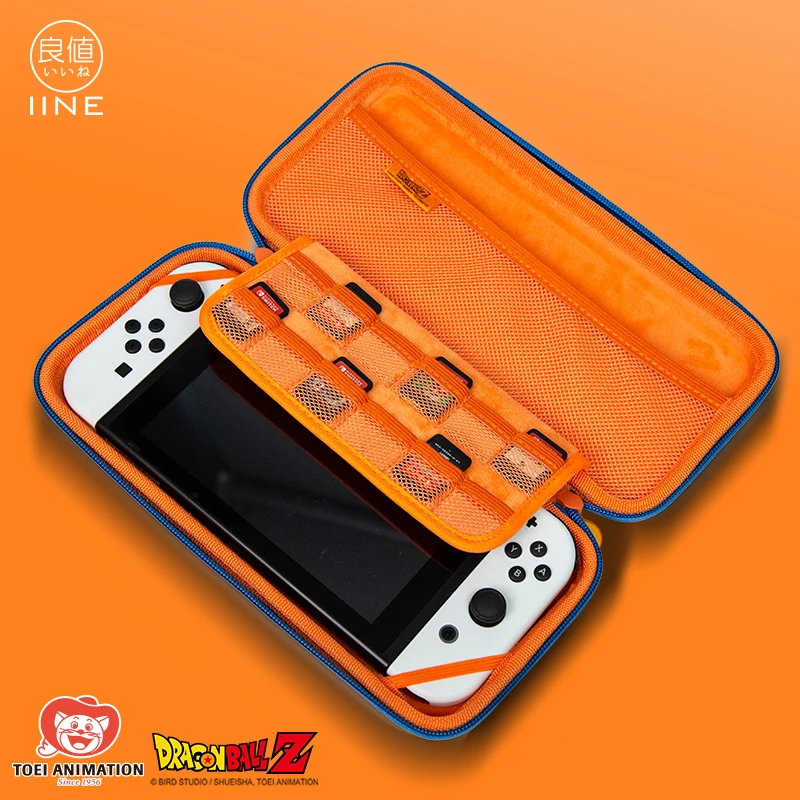 For Nintendo Switch & OLED Dragon Ball Carrying EVA Case Protect