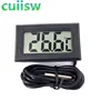 1PCS Mini LCD Digital Thermometer indoor outdoor 2M/3M/5M Meters with remote sensor for car ► Photo 3/6