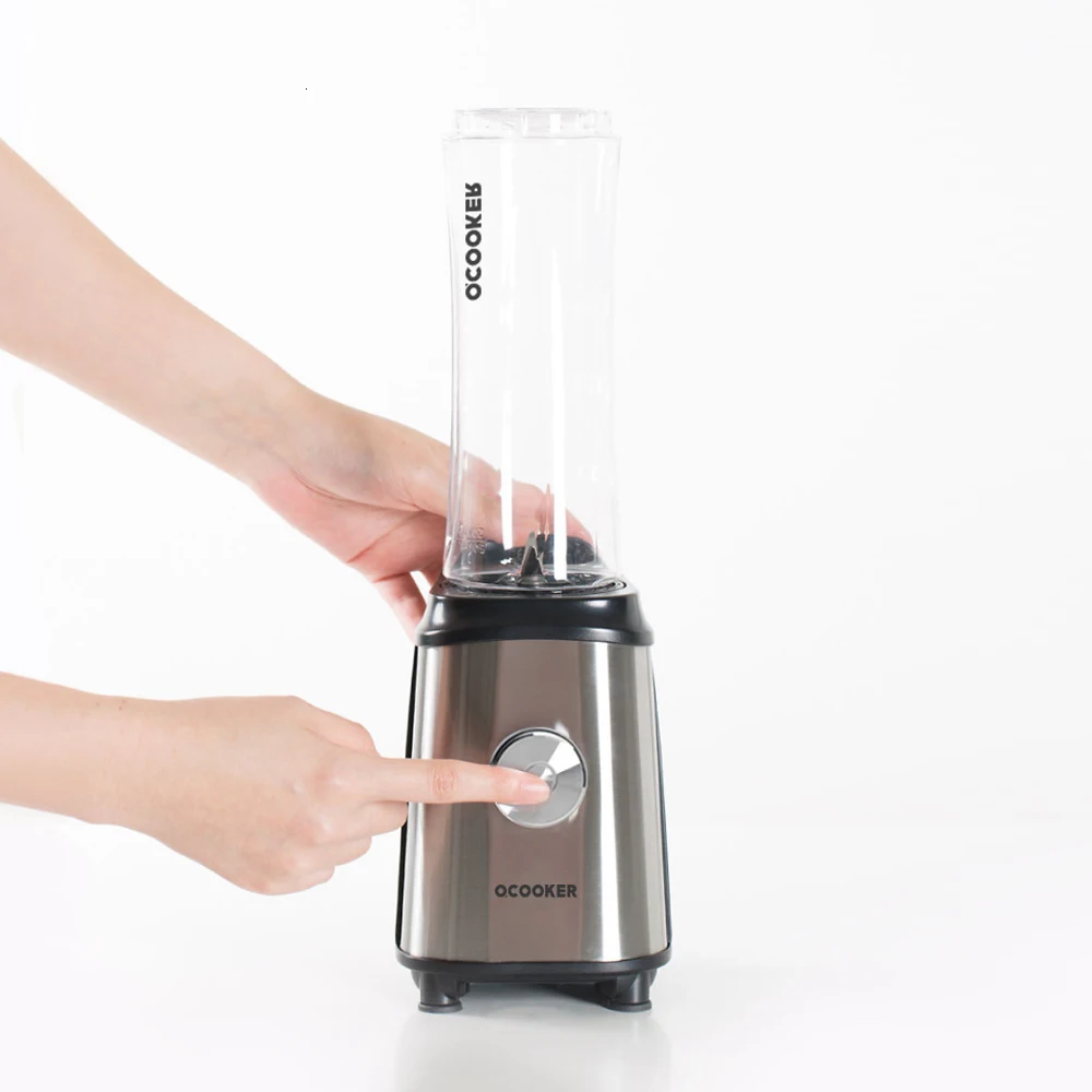 Xiaomi Ocooker портативный соковыжималка Детские фрукты и овощи пособия по кулинарии машина точка переключатель 304 нержавеющая сталь 8 секунд суп