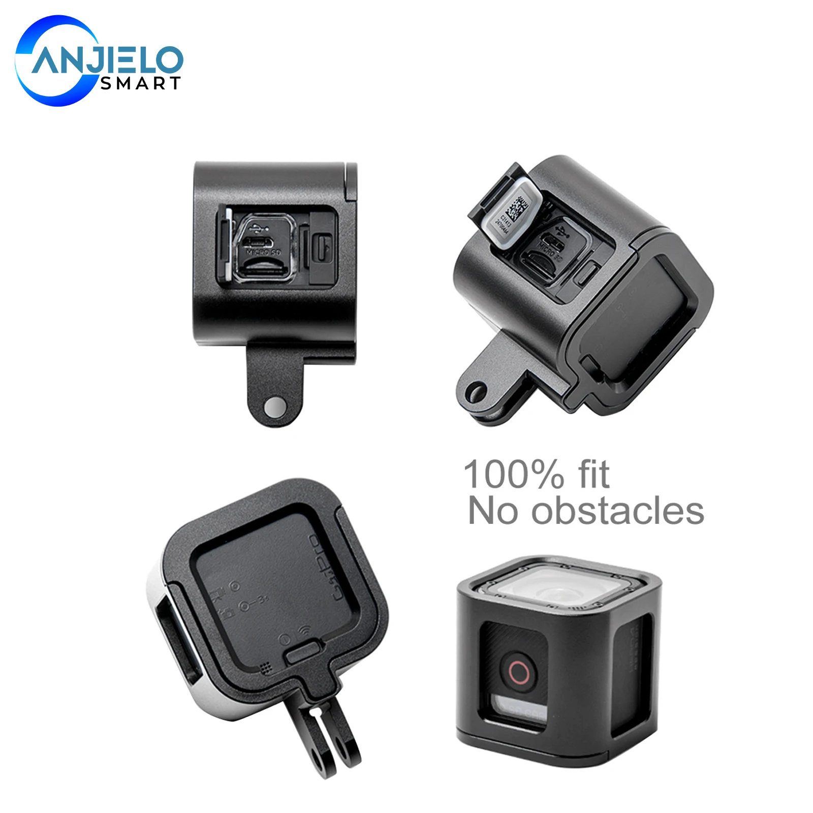 

AnjieloSmart Aluminum Alloy Protective Frame Case for Gopro Hero 4 Session Action Camera Metal Cage Mount for GoPro Accessories