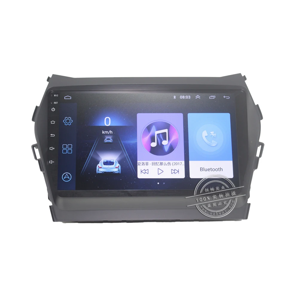 ZHUIHENG 2 din автомобильное радио для Hyundai IX45 SANTA FE 2013 автомобильный dvd плеер GPS