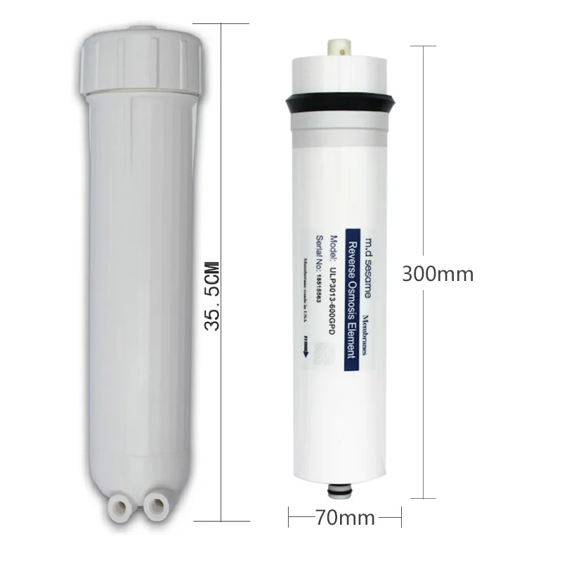 600 gpd reverse osmosis filter ro water filter system water filter cartridge ro membrane water filtrer housing osmosis inversa - Цвет: RED