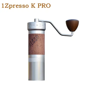 

1Zpresso K PRO manual coffee grinder for pour over coffee & Espresso hand grinder stainless-steel heptagonal conical burr