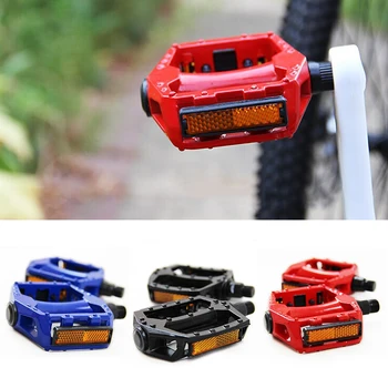 

1PCS Aluminum Alloy MTB Bike Pedals Bearing Ultralight Pedal Mountain Bicycle Parts Outdoor Riding Sport Durable Pedal Dropship