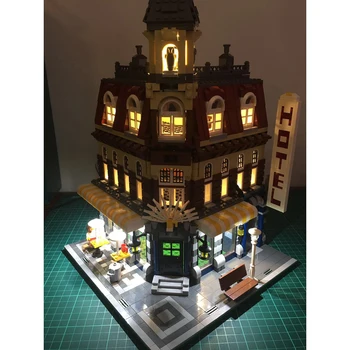 

MODIKER DIY Small Particle Building Block USB Luminous LED Lighting Kit for Corner Cafe 10182