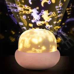 Projecteur de nuit en forme d'animal de l'océan pour enfants, lampe de Projection champignon pour bébés, décoration de chambre à coucher, cadeau d'anniversaire ou de vacances 