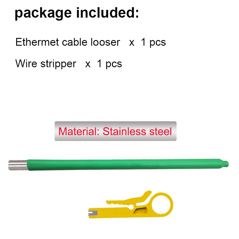 lan wire tester xintylink Network engineer tools Networking wire looser for CAT5 CAT6 Ethermet cable looser twisted wire core separater lan network wire tester Networking Tools