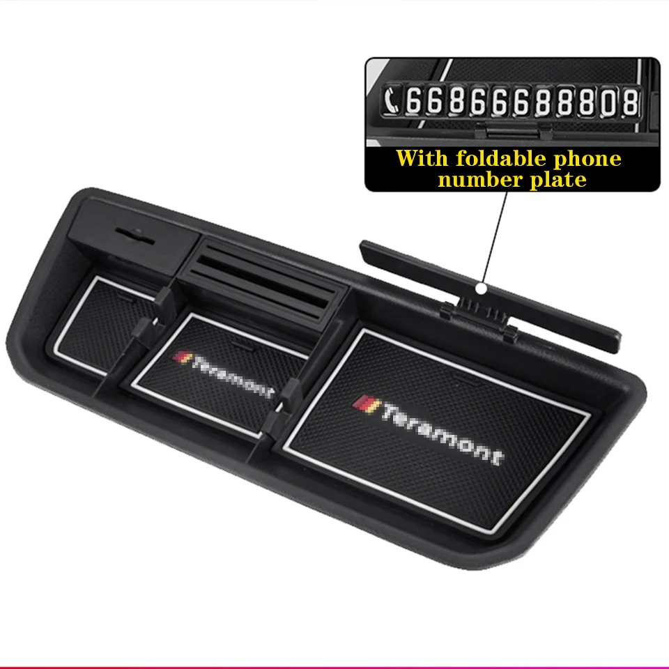 

Instrument panel storage box Central Control Instrument Panel Storage Box Central console storage box For Volkswagen Teramont