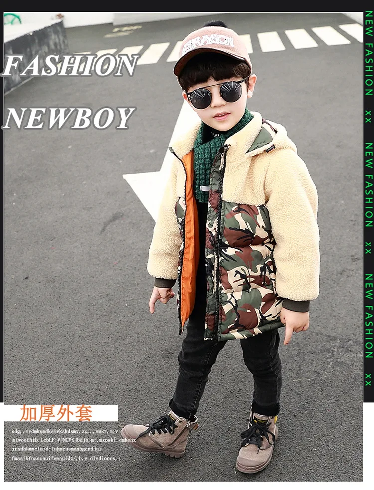Зимние куртки для мальчиков; коллекция года; manteau enfant garcon; Детское пальто; одежда для малышей 2 лет