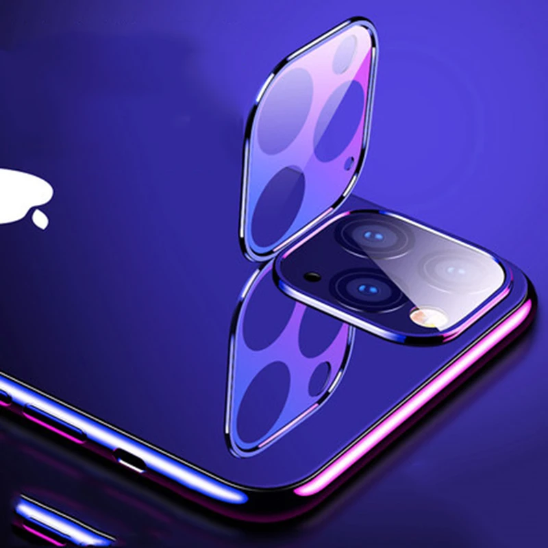 DHL, 100 шт, закаленное стекло для iPhone 11, пленка для камеры для iPhone 11 Pro Max, Защитная линза для экрана