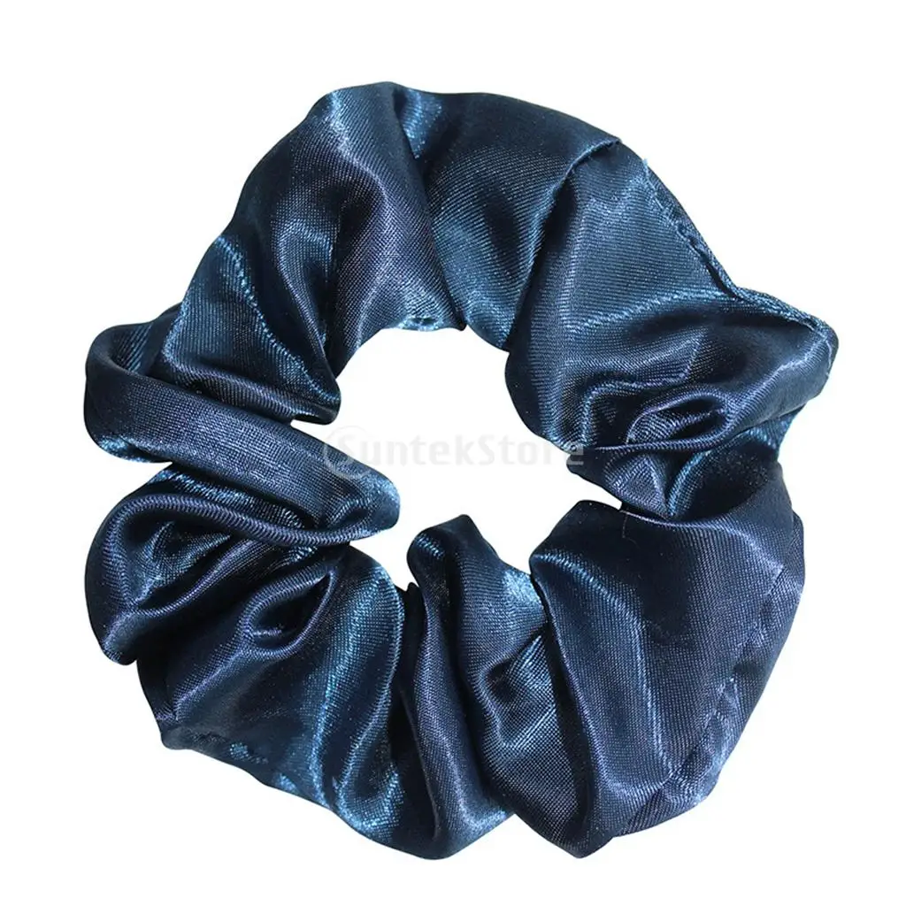 40 Bulk Satin Silky Hair Scrunchies Elastic Hair Ties Rope Band Mixed Colors