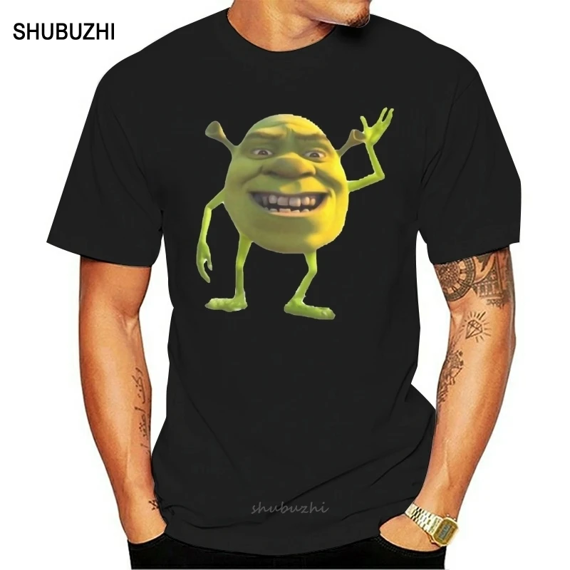 Модная крутая Мужская футболка Женская забавная Шрек Вазовски индивидуальная
