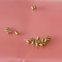 Motor-Shaft Worm Brass-Gear for 1mm Dc Direct-Drive Thickness M0.2 Copper Bore-Diameter