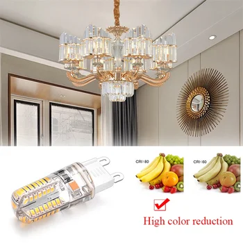 

G9 Replace Halogen Lamp 64/104 LED AC 220V 2.5/3.5W Durable Bright Led Bulb
