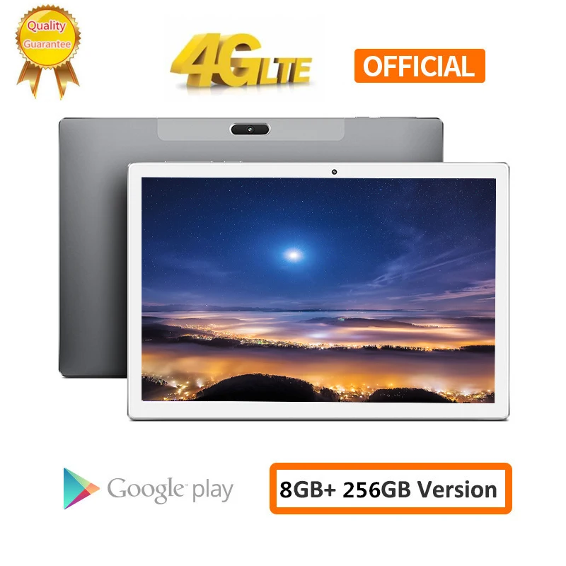 CARBAYTA 10 1 дюймов Android 8 0 планшет Helio X20 Deca Core ГБ ОЗУ 256 Гб ПЗУ 4G сетевые планшеты ПК 13 МП