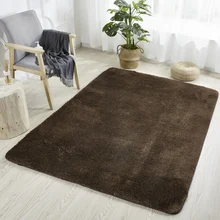 Длинный плюшевый коврик супер мягкий домашний современный декоративный Противоскользящий пушистый уютный коврик ковер для гостиной спальни Декор