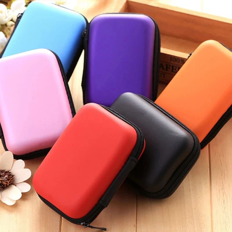 

1pcs Hard Case for Board Games Card Storage Box Children Card Bag Zipper Carry Cases Protector Card Sleeves 7 Colors