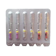 Стоматологическая C+ файлы Эндодонтический C-Пилот Файлы Нержавеющая сталь C файлы 8-15#6 шт./упак. корневого канала файлов с фокусным расстоянием 25 мм для Эндодонтический стоматологический