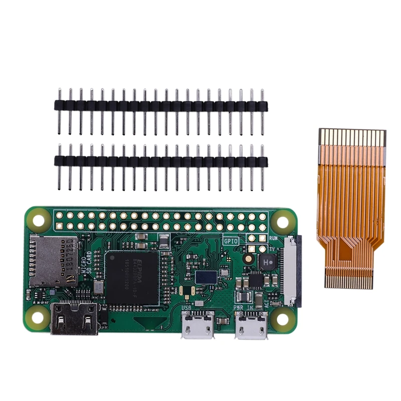 ABHU-для Raspberry Pi Zero/Zero W комплект платы с 1 ГГц 512 Мб ОЗУ Версия 1,3 Zero чехол GPIO Pin радиаторы камеры FFC кабель