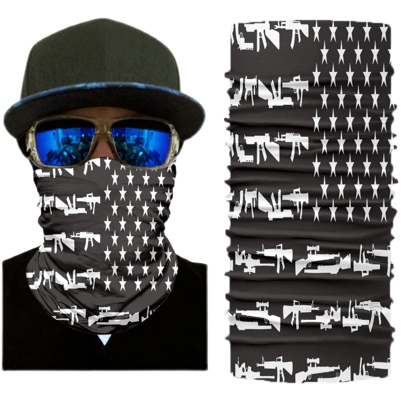 mens head wrap bandana Multifunctional Face Cover Bandana Tube Neck Warmer Fishing Hiking Cycling Headwear Seamless High Elastic Magic Scarf Women Men mens scarf for summer