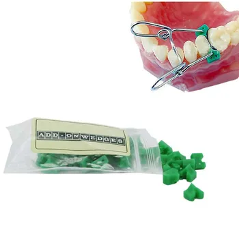 

40Pcs/bag Dental Silicone Add On Special Wedges Rubber Wedges Ring Tine Dental Accessories