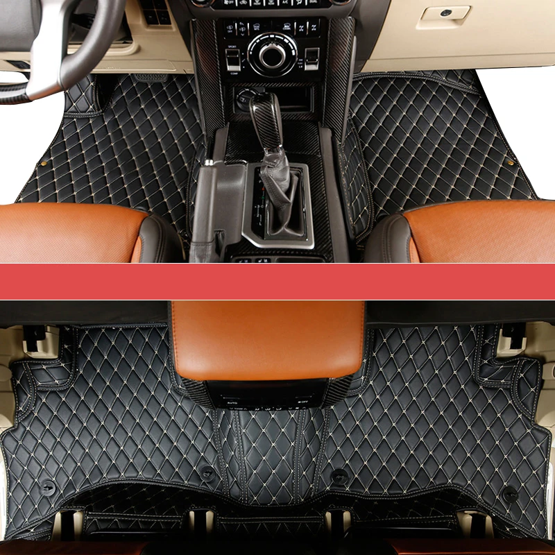 Волокно Кожаный Автомобильный салон автомобиля коврик для lexus gx gx460 2011 2012 2013 аксессуары