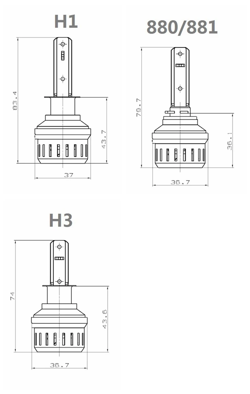M9 светодиодный фар автомобиля лампы H4 H7 H1 H3 H4 H7 H11 H8 H9 9005 HB3 9006 HB4 880 881 H27 9012 Hir2 9004 9007 H13 9008 CSP 12V 6000K