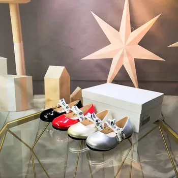 

Children's beautiful shoes, girl's cute bow shoes