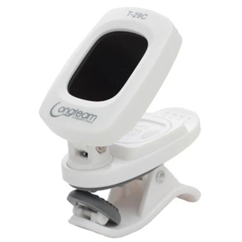 

Longteam Digital Clip Type Electric Digital Guitar Tuner Foldable High Sensitivity Rotating Clip Musical Instrument Ukulele Tu