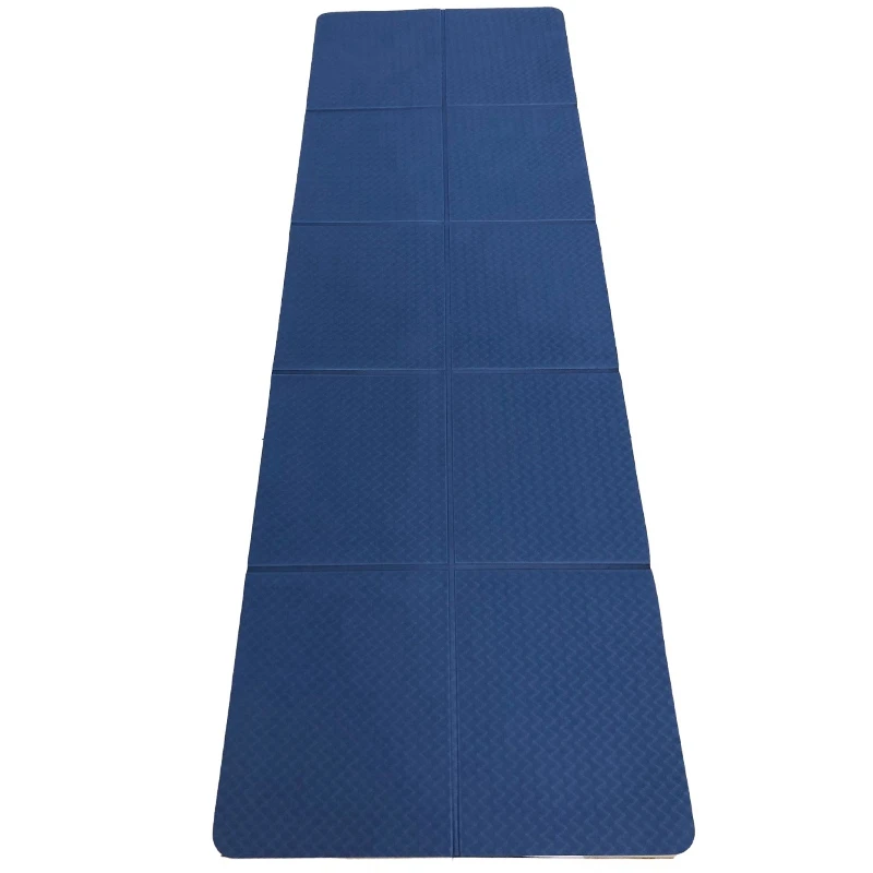 Foldable Yoga Mat Portable Non Slip Exercise Mat Fitness Equipment for