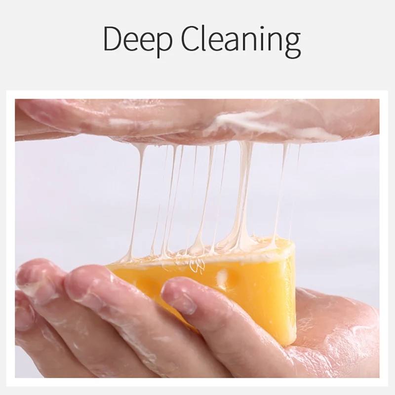 Cheese Soap Sea Salt Soap Moisturizing Oil-control Anti-mites Anti-acnes Facial Cleaning Soap Cheese Soap Sea Salt Soap Moisturizing Oil-control Anti-mites Anti-acnes Facial Cleaning Soap