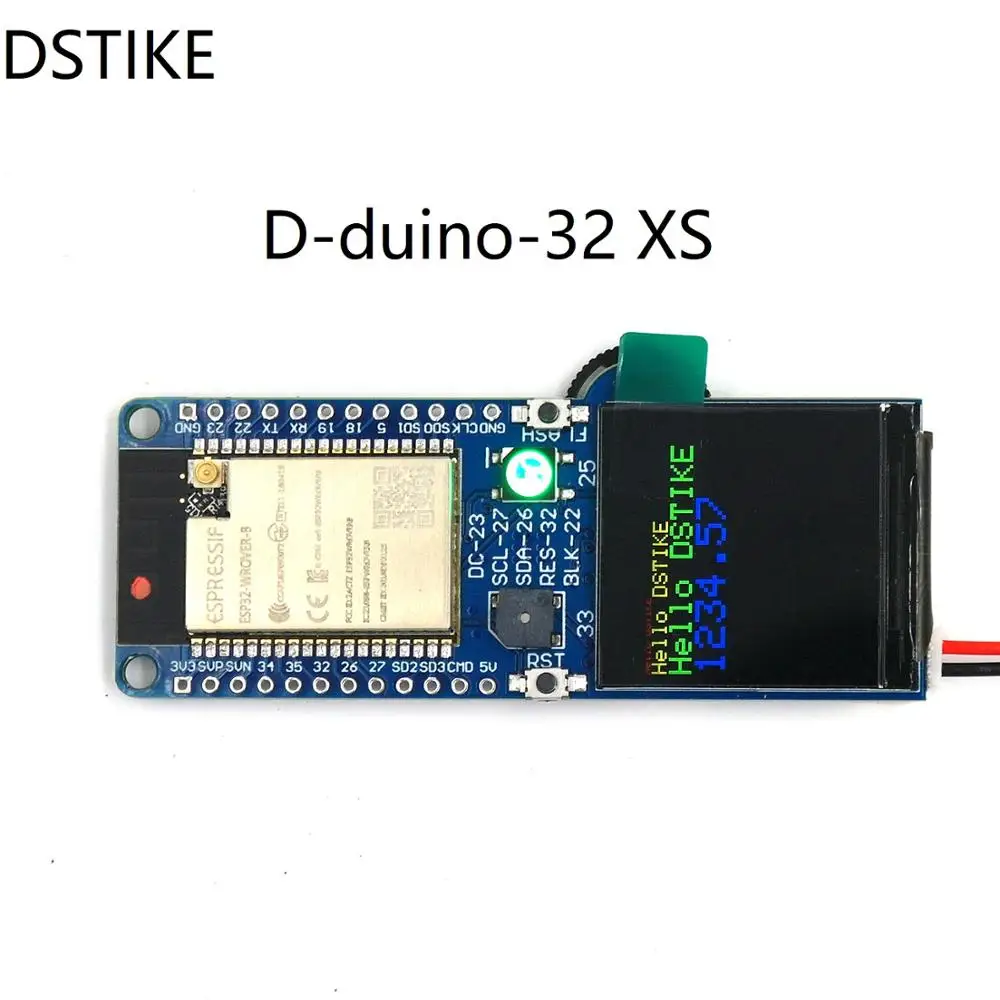 DSTIKE D-duino-32 XS ESP32 макетная плата с TFT цветным ЖК-дисплеем