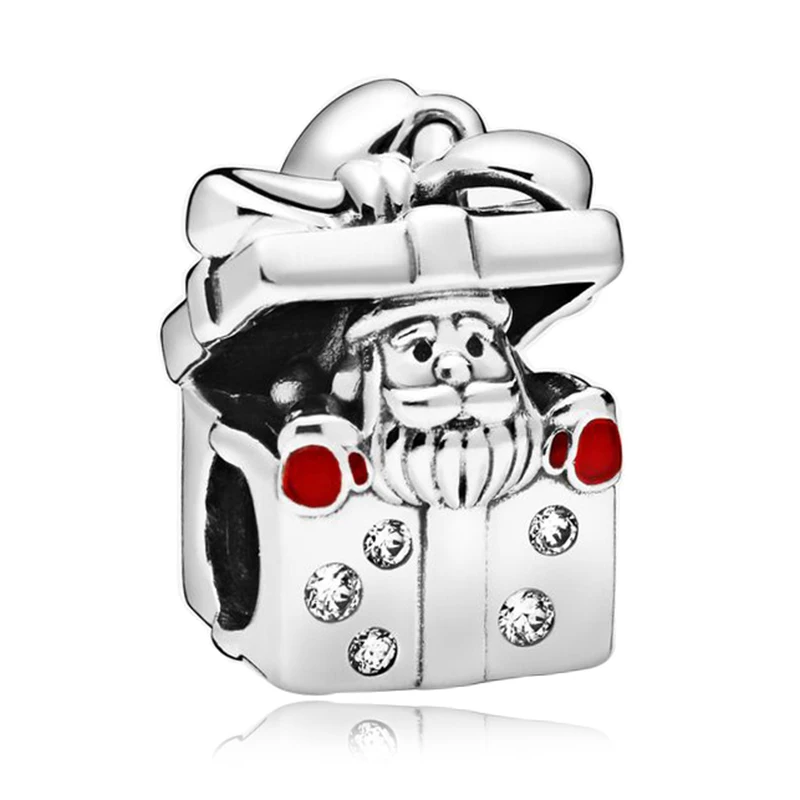Z034 Couqcy, подходят для браслетов Pandora, ожерелье для женщин, сделай сам, для влюбленных, ювелирное серебро, 925, Рождественская звезда, Микки, ангел, лошадь, Подвески, Бусины - Цвет: Z034