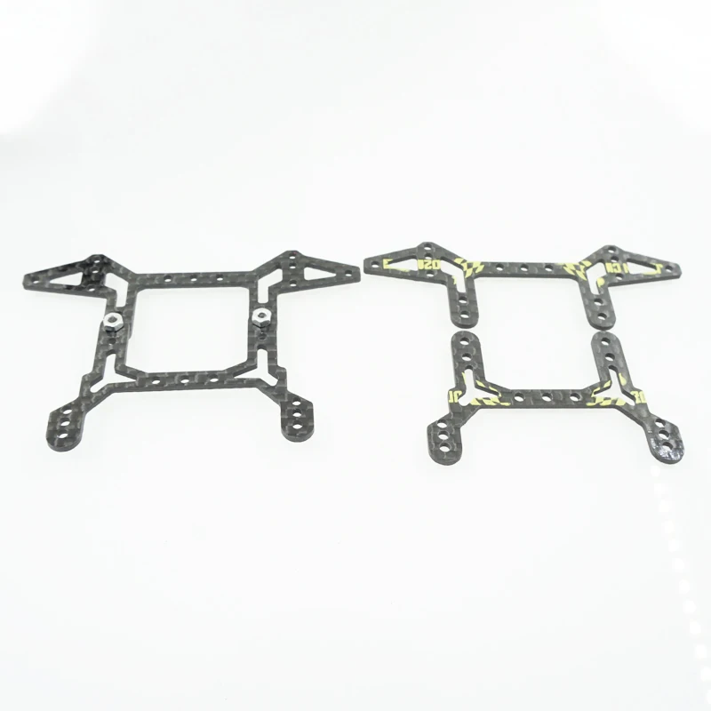 home made tamiya mini 4wd part carbon hanging front body lantern light weight dumper plate for MS MSL chassis 1/32 scale model 3