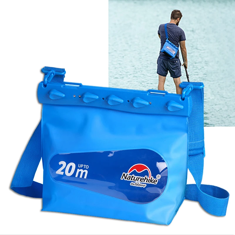 

PVC+ABS Outdoor Swimming Drifting Diving Underwater PVC Waterproof Dry Rafting Bag