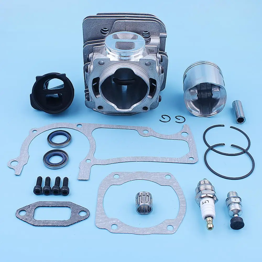 50mm Cylinder Piston Intake Gaskets Kit For Husqvarna 365 X-Torq, 372XP X-Torq 372 XP Chainsaw New Style Replacement Spare Parts 6