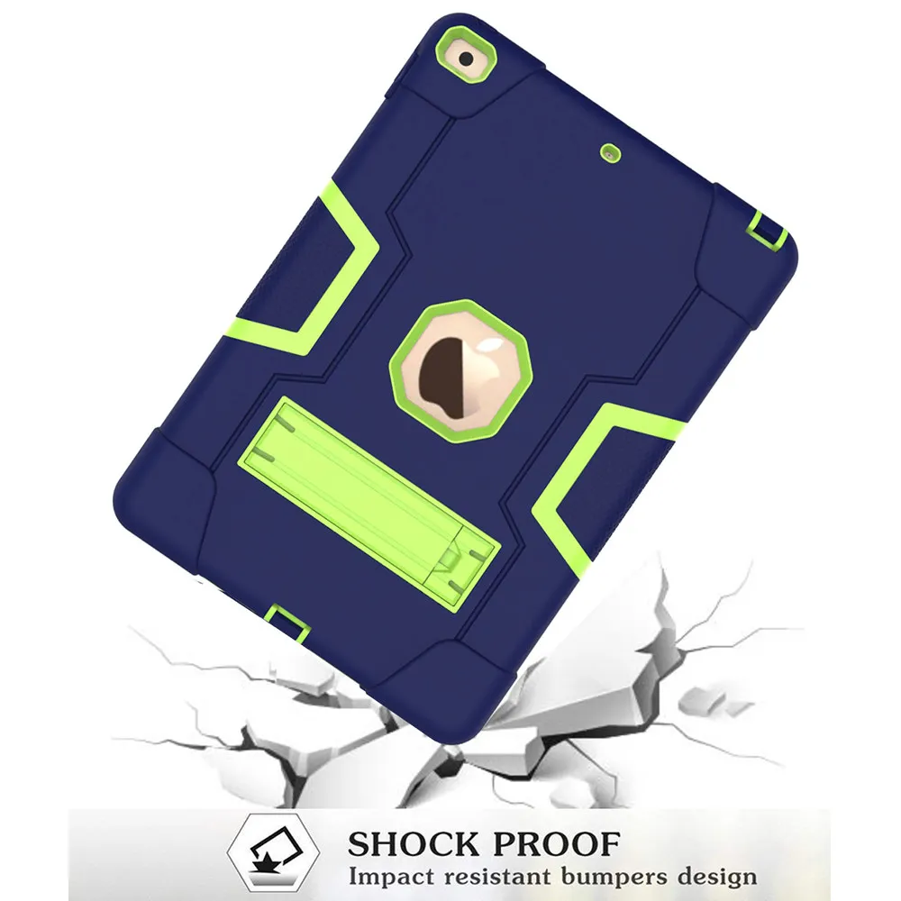 IBuyiWin Heavy Armour Shochproof силиконовый чехол для iPad 10,2 7th Gen A2198 A2200 10," планшет Funda Capa чехол для детей+ пленка+ ручка