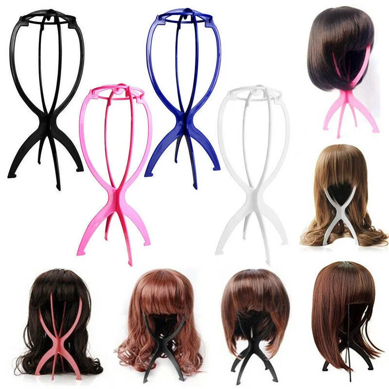 1PC Wig Stands Plastic Hat Display Wig Head Holders 16x35Cm