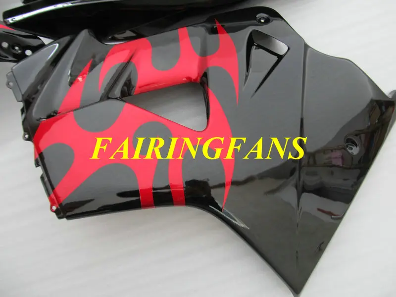 Мотоцикл обтекателя тела для HONDA VFR800 98 99 00 01 VFR 800 1998 1999 2000 2001 красно-черные Обтекатели Кузов+ подарки HI13