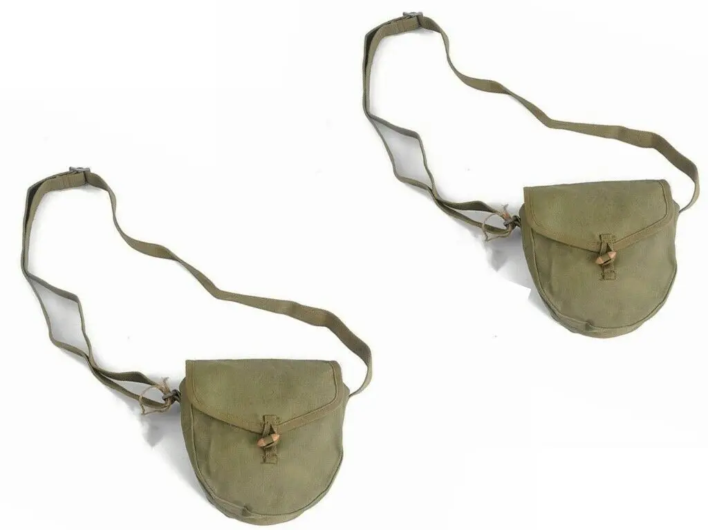 tomwang2012. 2PCS SURPLUS VIETNAM WAR PERIOD CHINESE DRUM MAG ARMY AMMO POUCH High Quality ORIGINAL Military | Спорт и развлечения