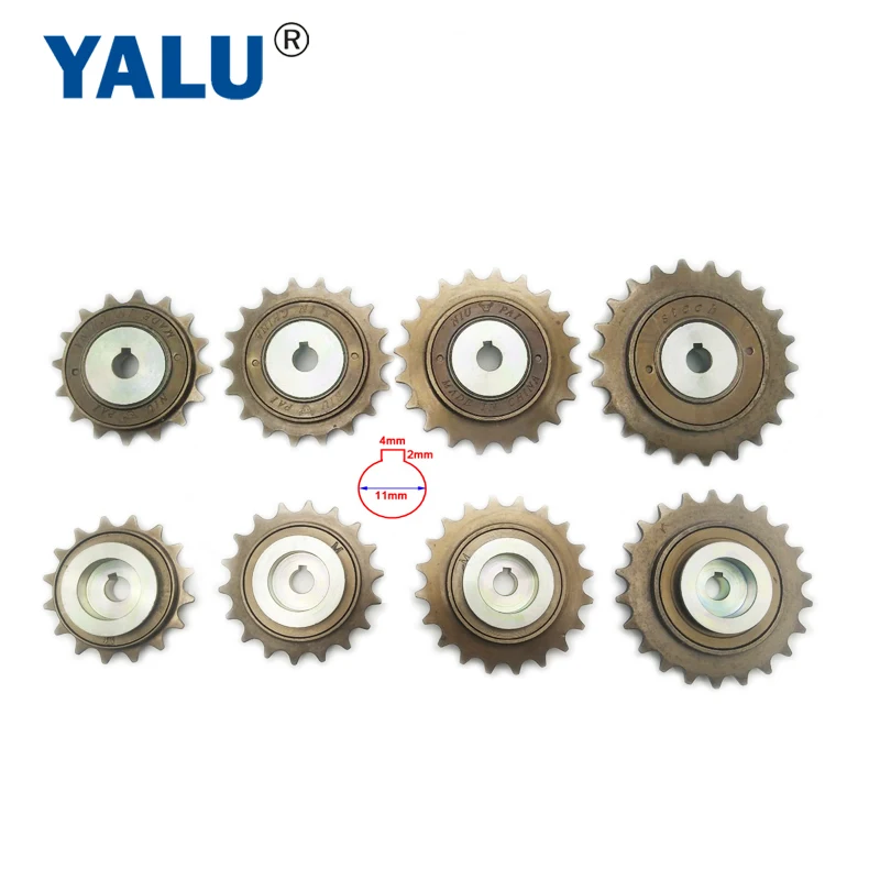Левый привод свободного хода 16T 18T 20T 22T с адаптером для цепей 1/2 &quotx&quot 1/8 &quotи #410